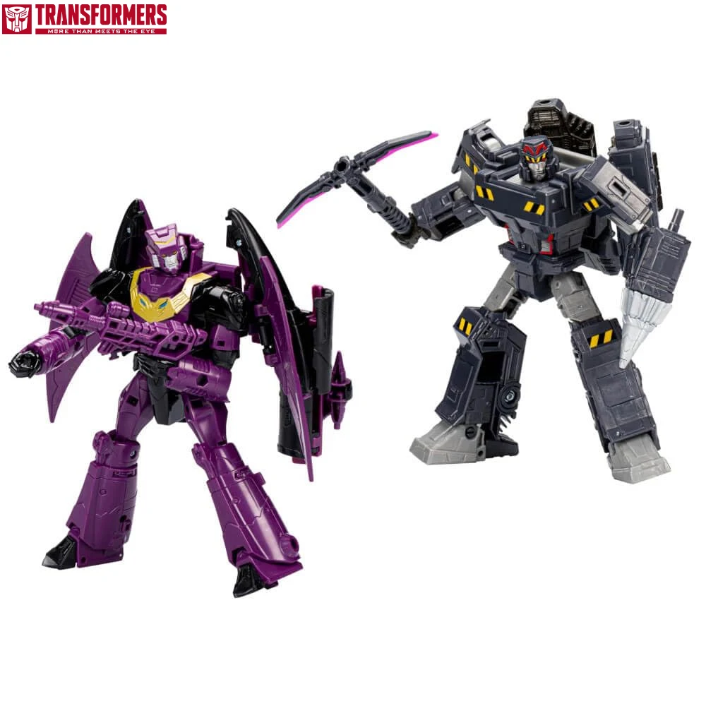 

Transformers Toys Legacy Evolution Miner Megatron & Senator Ratbat Rise of Tyranny 2-Pack, 7-inch, Action Figures