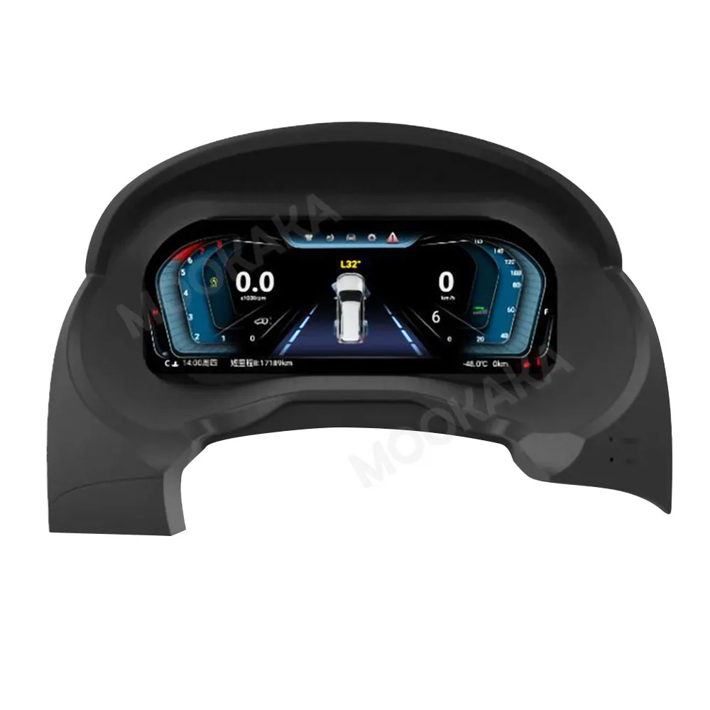 12.3'' For Mitsubishi Pajero Virtual Cockpit 2008-2018 LCD Instrument Digital Cluster Dashboard Panel Linux System Speed Meter