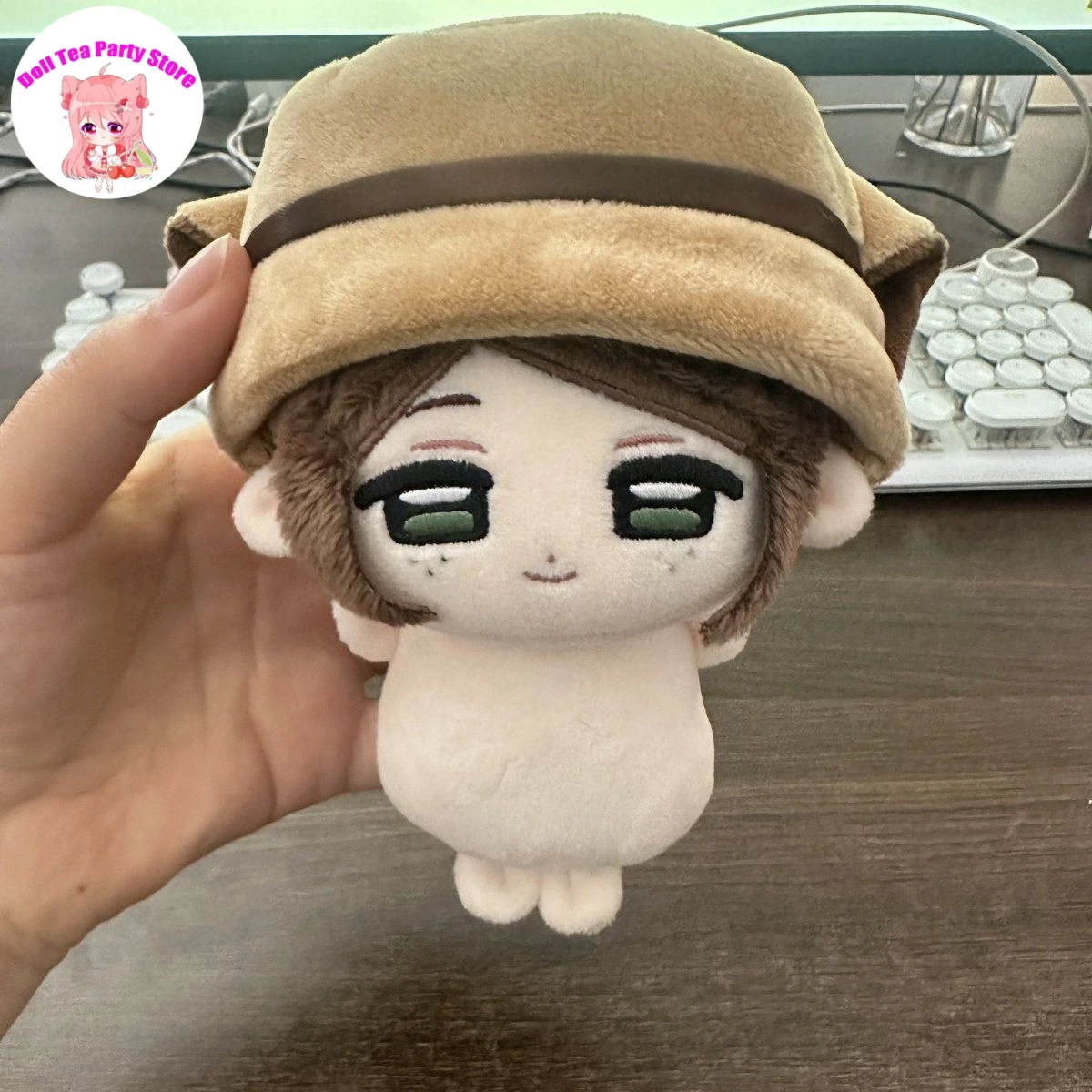 

Игра Identity V Эмма Вудс садовник атрибуты 15 см принт плюшевая хлопковая кукла Kawaii Mini Pupu игрушечные фигурки для тела подарки