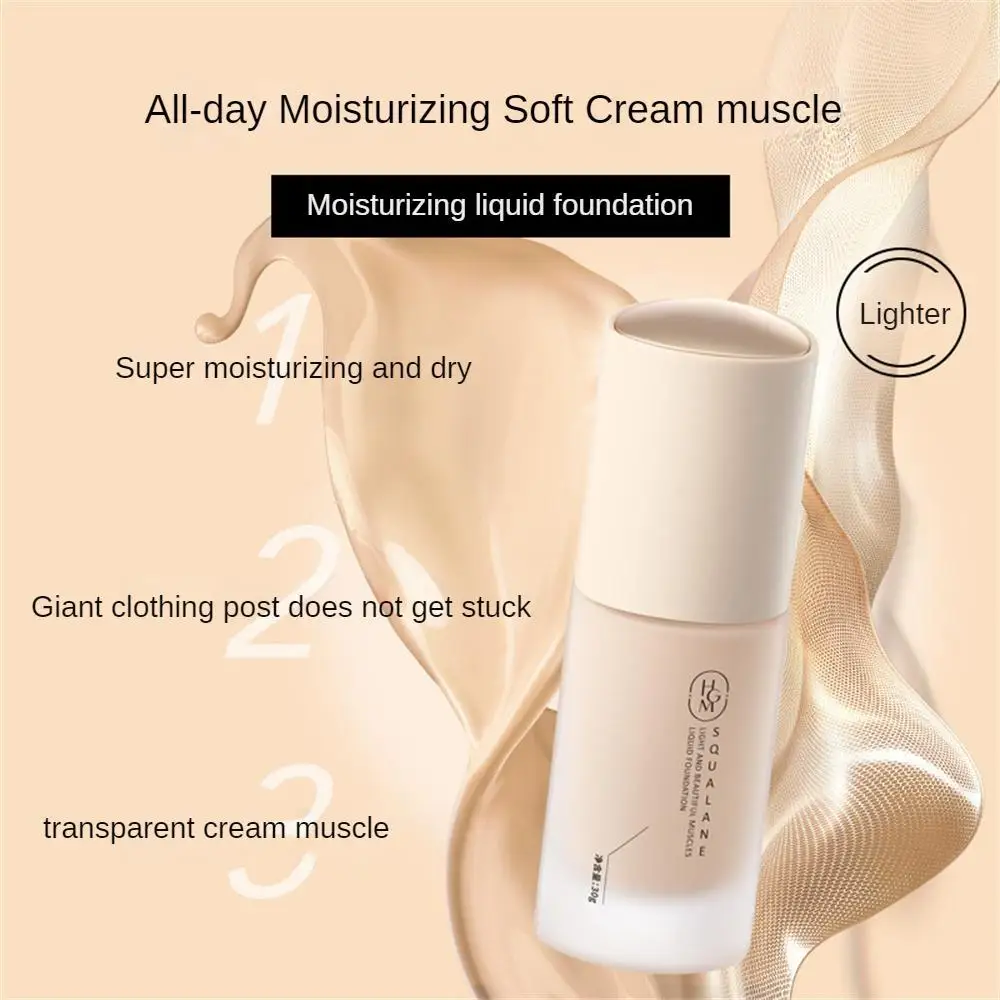 1 ~ 5Pcs Concealer Matte Foundation Delicate En Gehoorzame Duurzame, Langdurige Vloeibare Foundation Onzichtbare 30G Make-Up