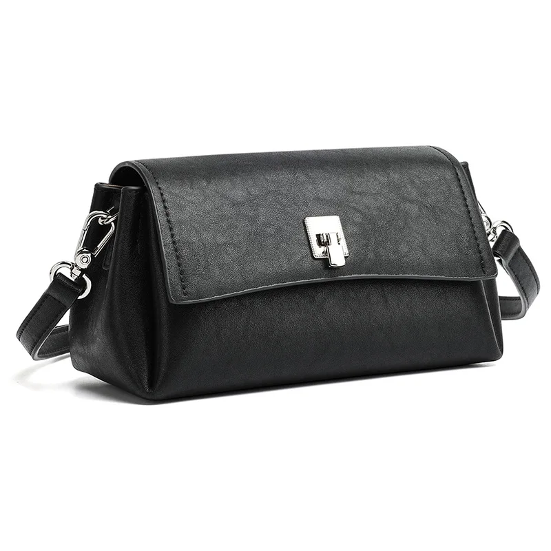 Cowhide Genuine Leather Luxury Handbags Female Crossbody Bags Shoulder Bag Women Bags New Fashion Bag 2026 New Luxury Small Bag