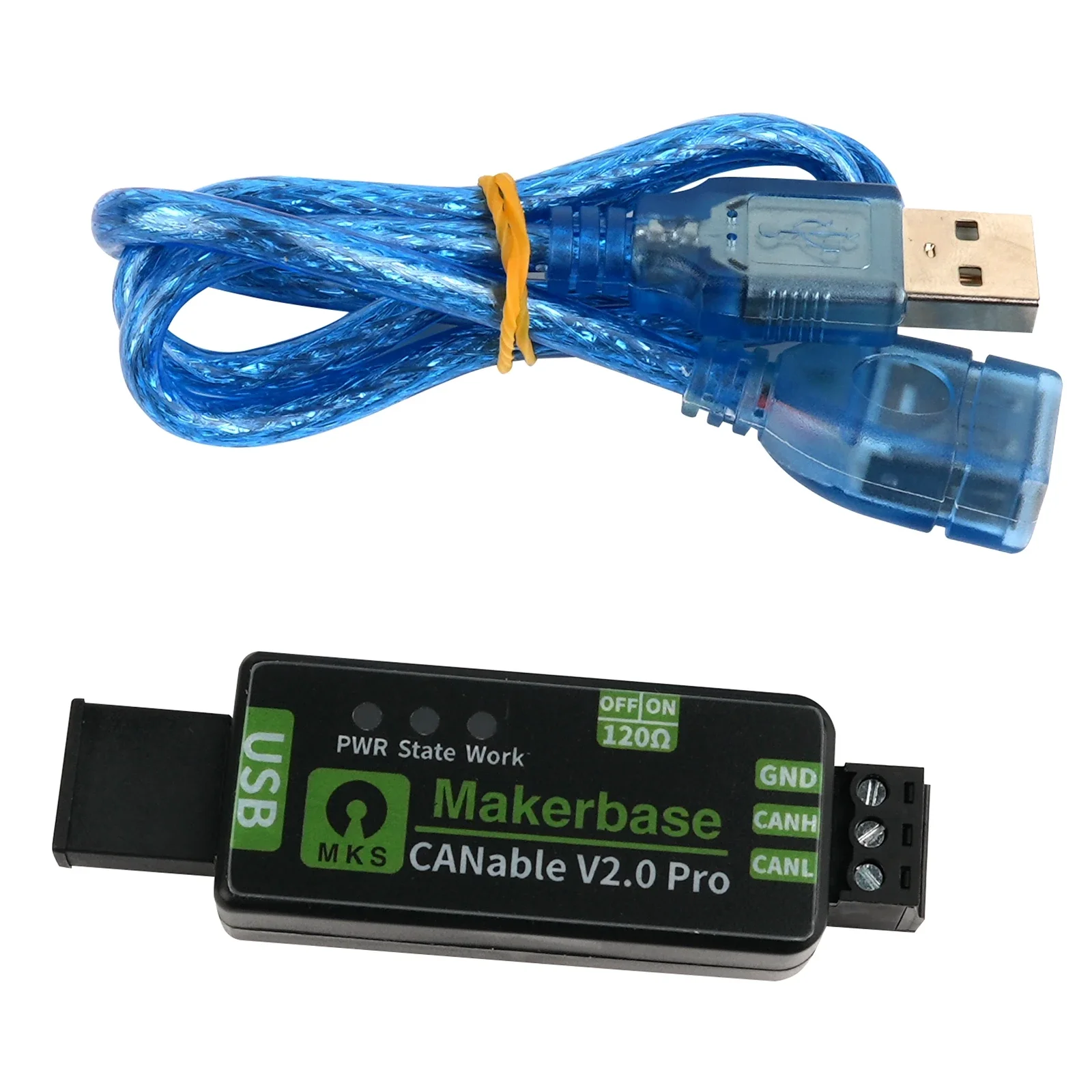 USB to CAN Adapter CANable V2.0 S Protocol Converter Analyzer with Protective Housing Support CANFD SocketCAN Klipper Board