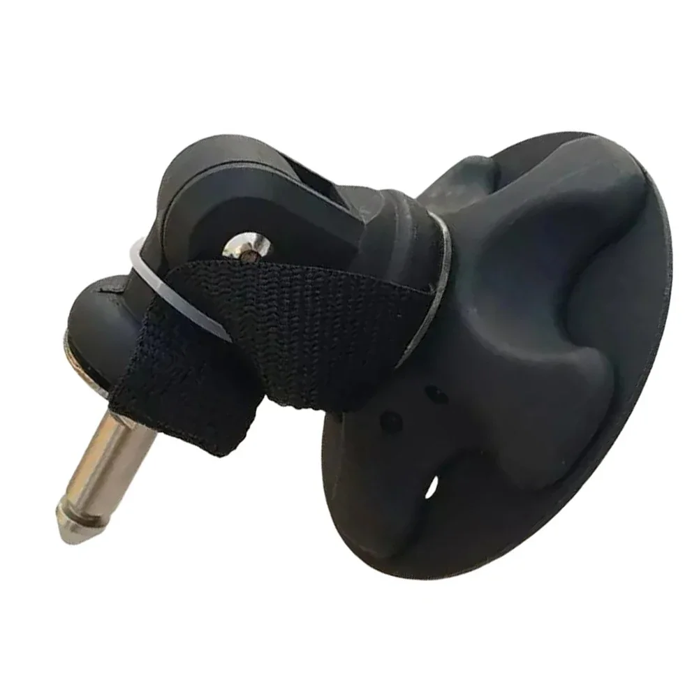 360 Degree Rotation Surfing Tendon Joint Mast Foot Base with M8 Pin for Sailboats and Windsurfing Equipment Replacement