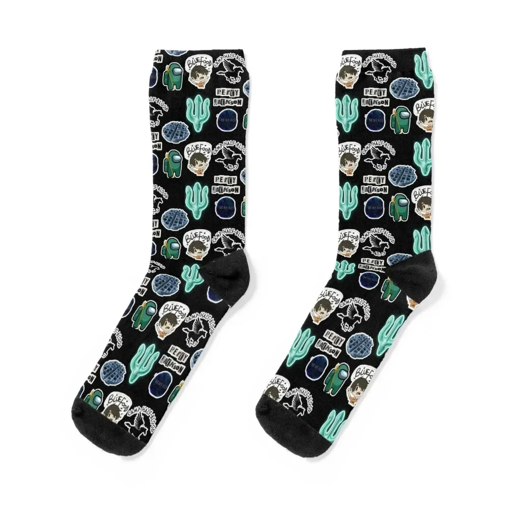 

Percy Jackson Socks halloween kawaii retro with print Girl'S Socks Men's kawaii Heating sock luxe Boy Socks Women's