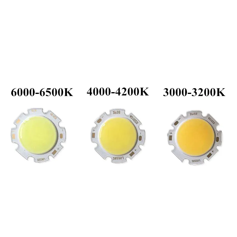 LED COB 3W 5W 7W 10W 15W 20W 25W 30W led cob chip 240-1200lm Side 20-28MMSpot Lights Chip On Board bulb spotlight Lamp LIGHTING