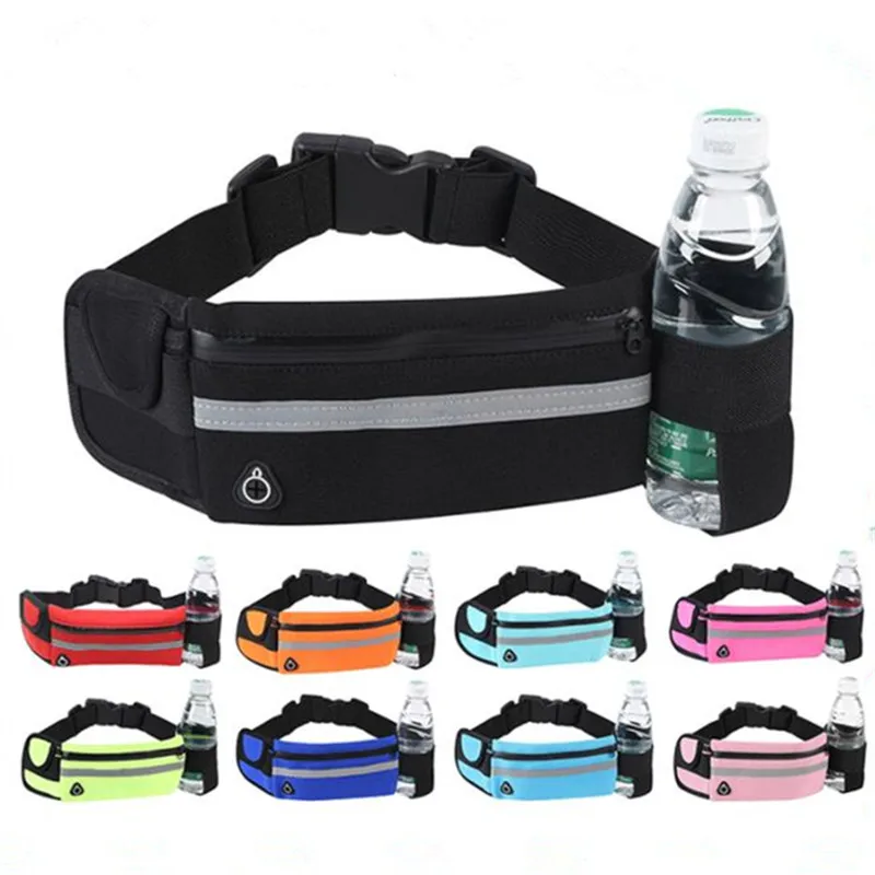 Outdoor Sports Fanny Pack Purse, Waterproof Phone Running Belt Waist Packs, Multifunctional Men and Women Invisible Kettle Bag view 3