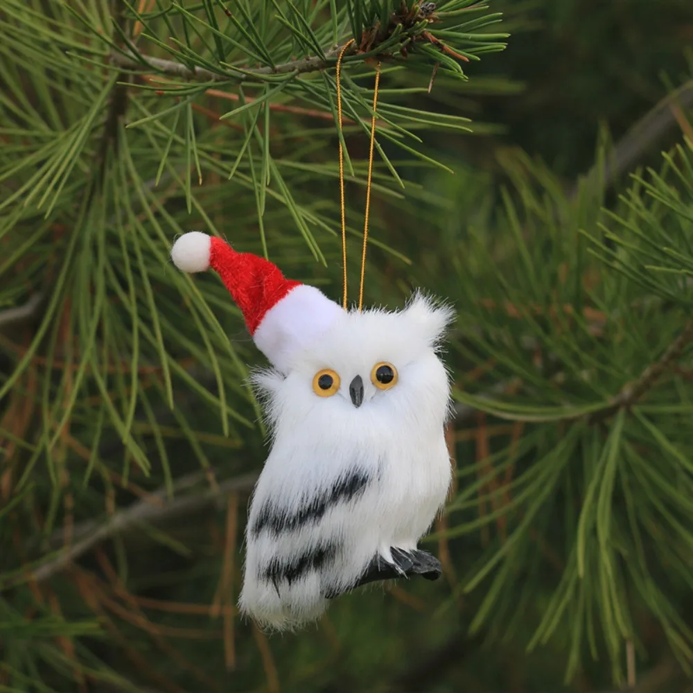 

NEW Simulation Fur Simulation Owl Bunny Animal Models Squirrel Animal Ornament Party Decoration