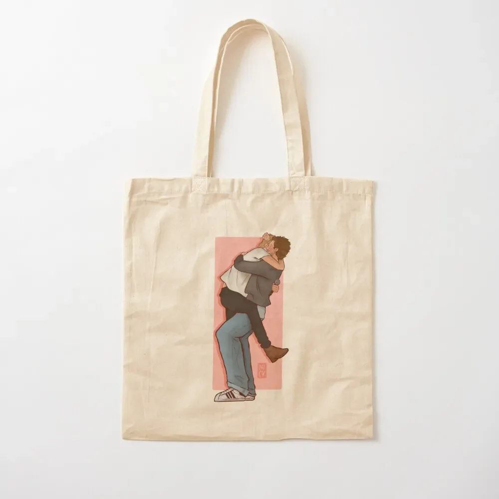 

Jomie- Joseph Quinn & Jamie Campbell Bower Tote Bag Cloth bag Cloth bags Portable shopping bag shopping logo