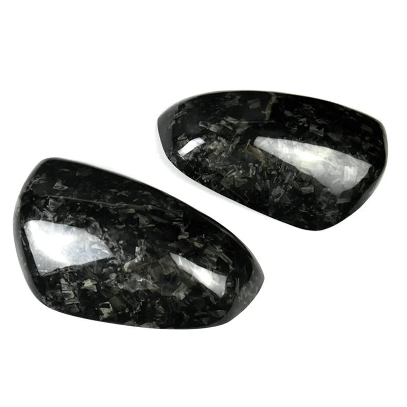 

1 Pair Rearview Mirror Cover Forged Carbon Fiber Side Mirror Caps Door Mirror Housing For Nissan 370Z Z34 2009-2019