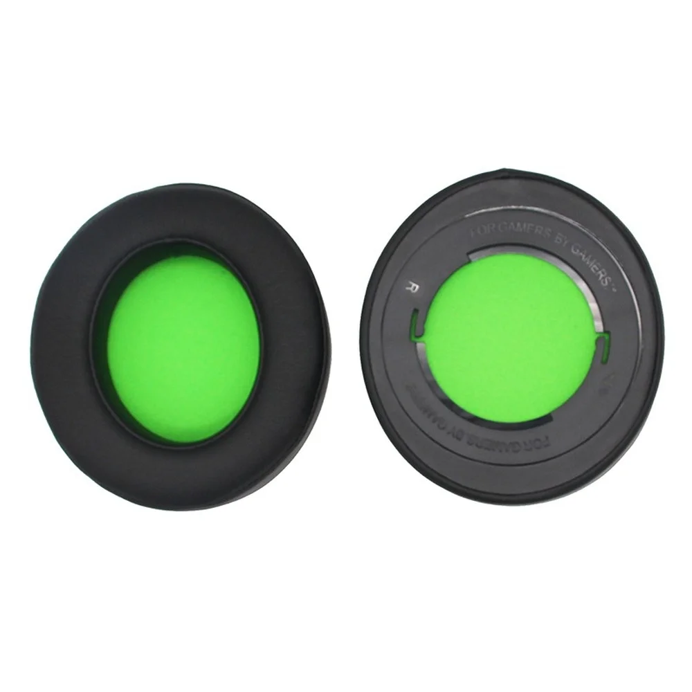 1 Pair For Razer Kraken 7.1 Ear Pads Headphone Earpads For Razer Kraken 7.1 Chroma V2 USB Gaming Pro V2 Ear Pads Cushion Cover