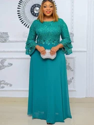 Wedding Party Women Dress Dashiki Wears Maxi Robe Dubai African Evening Gown 2026 Fashion Clothing Elegant Ladies Dresses Boubou