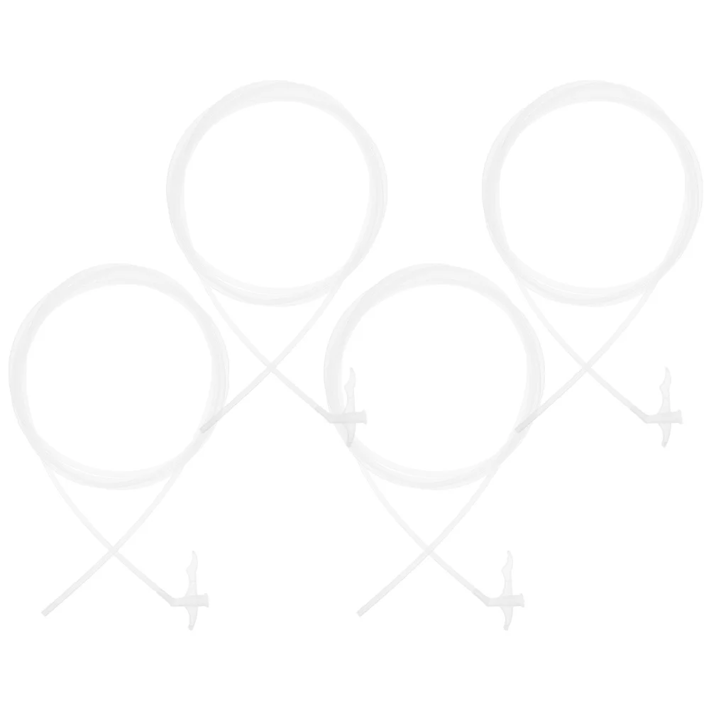 4pcs Foam Sealant Extension Tube Reusable Caulk Nozzle Applicator For Spray Foam Replacement Flexible Hose Home Renovation