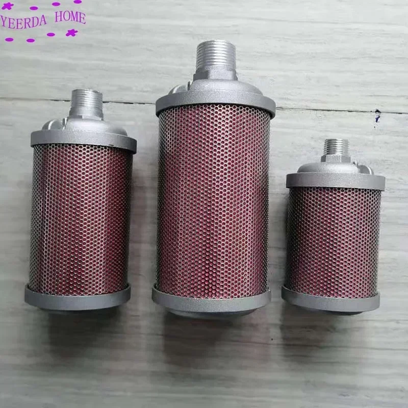 High Quality DN15 20 25 32 40 Industrial Exhaust Filter Muffler For Air Compressor