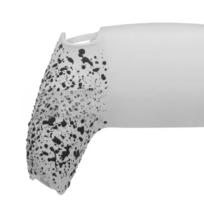 A32T-DIY Soft Touch Rear Bottom Shell For PS5 Joystick Game Controller Parts Non-Slip Back Housing