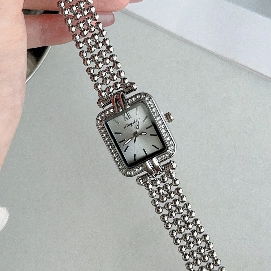 Квадратные золотые женские часы, женские кварцевые часы, женские наручные часы, повседневные женские часы, женские часы, часы Relogio Feminino