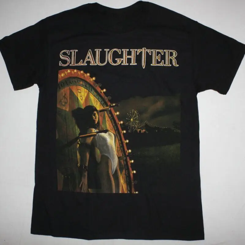 Stick It to Ya Vintage Slaughter Shirt Classic Black Unisex