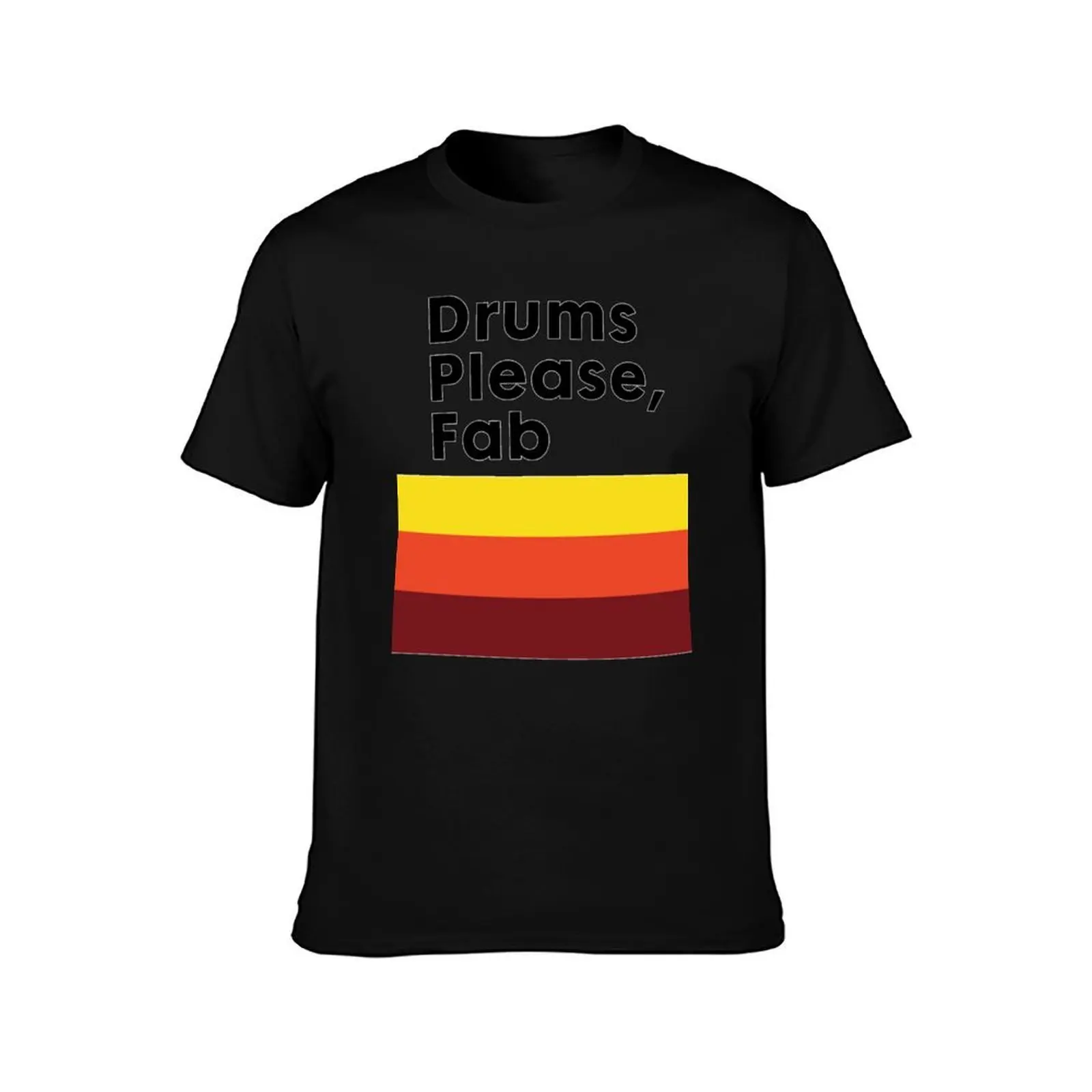 Drums please, Fab - The Strokes band designs, sticker, mug, T-Shirt, Summer Casual Cotton Tee, Oversized Streetwear Tops