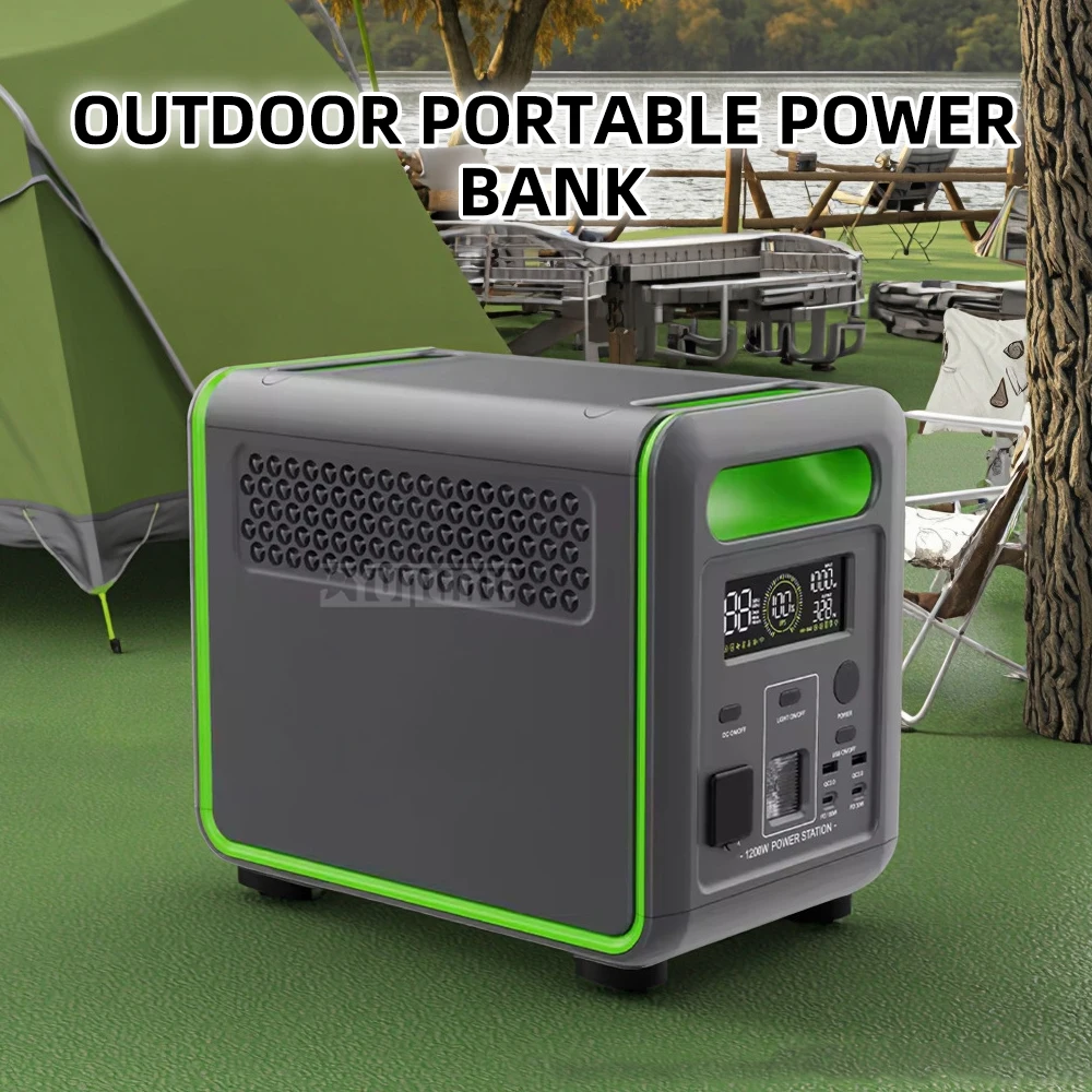 High Capacity Power Station, Portable Generator for Home Backup and Off-Grid