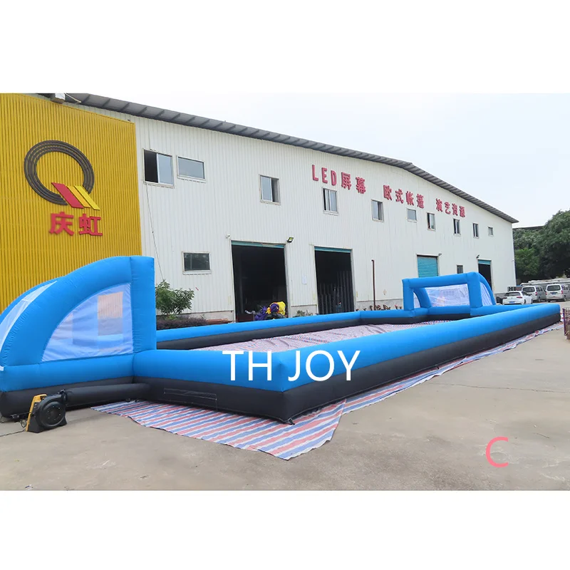 

fast air shipping 20x10m giant Inflatable Soccer Field Football Pitch Inflatable Soccer court