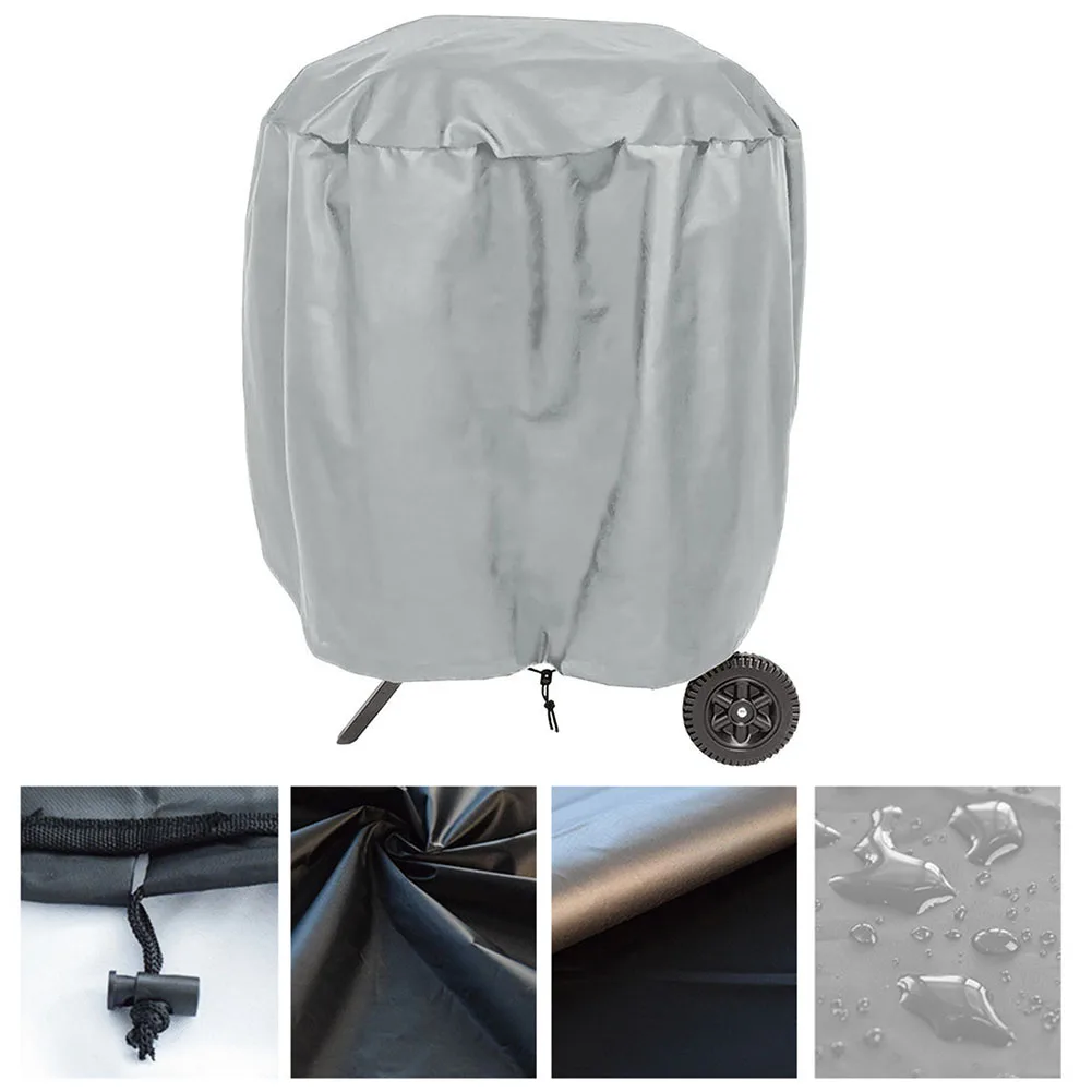 Outdoor Grill Cover Waterproof BBQ Cover Enhanced Durability For Outdoor Use Single Piece Packaging For Weber Grill