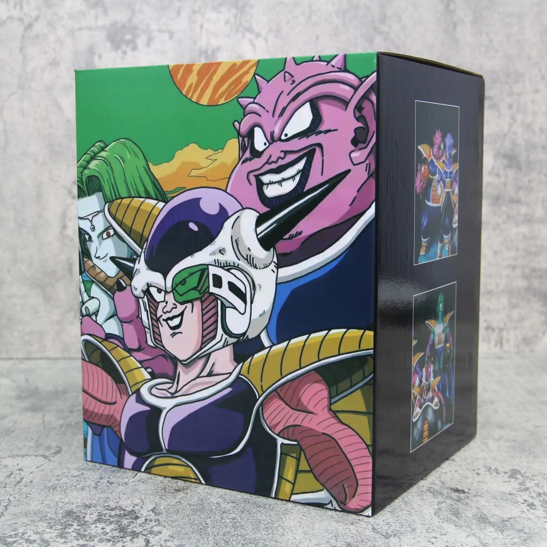16CM Anime Dragon Ball Frieza Figure Dodoria Zarbon Model Toy Doll Standing Action Figure PVC Collect Desktop Case Decorations