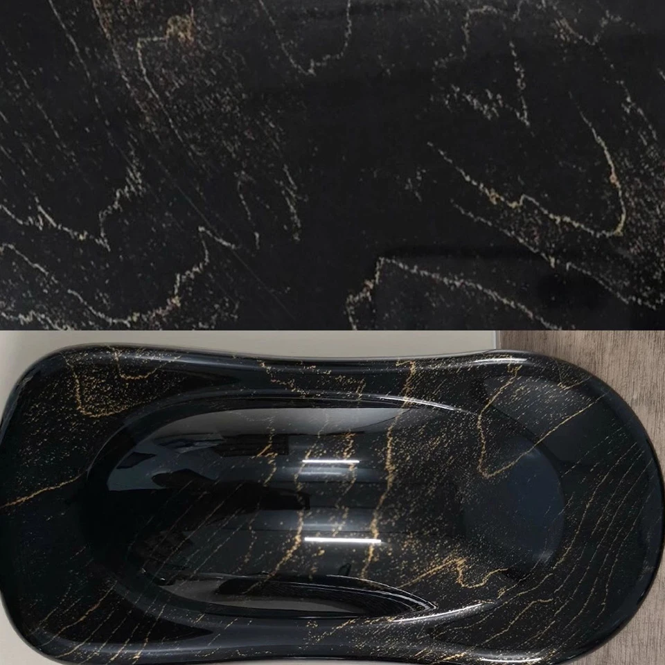0.5cm*2M Black Gold Wood Grain Water Transfer Printing Film Hydrographics Film Water Transfer Printing for Car Interior Decor 38
