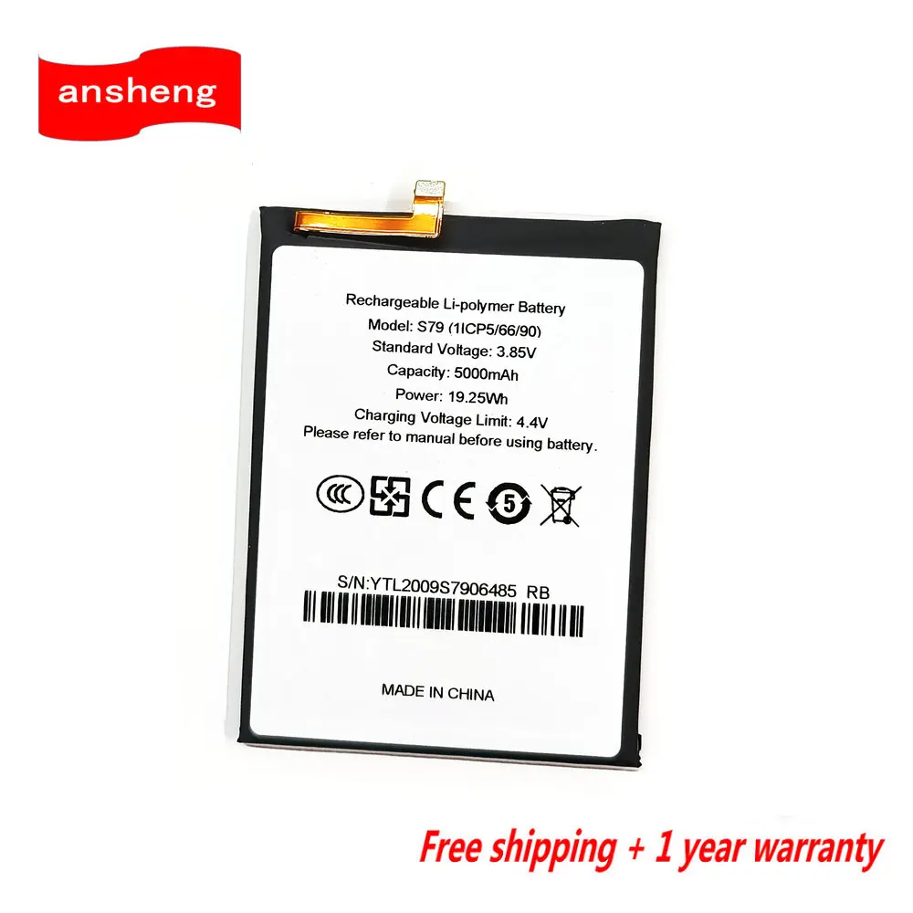 

3.85V 5000mAh S79 Battery For Oukitel WP8Pro WP8 Pro Smart Phone