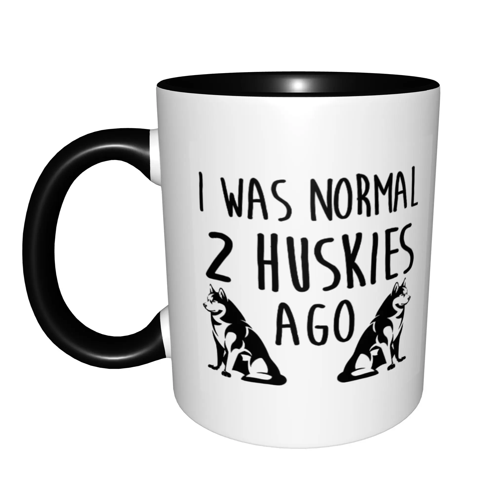 Husky Mom Husky Dad Huskie Owner Gift Dog Lover Coffee Mugs For Birthday Coffee Mugs Ceramic Tea Cups 11oz 