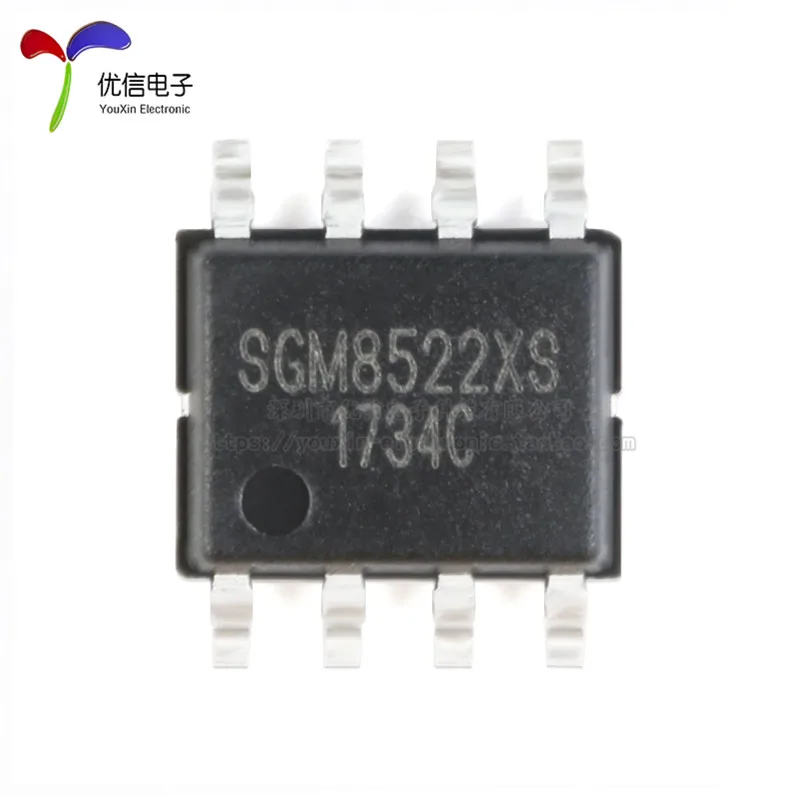 10PCS original genuine patch SGM8522XS/TR SOIC-8 rail to rail CMOS operational amplifier chip