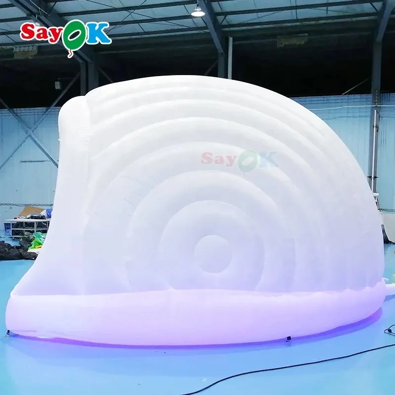 SAYOK-tienda de cúpula inflable gigante, estructura de cubierta inflable portátil para evento, fiesta, escenario, boda, exposición comercial