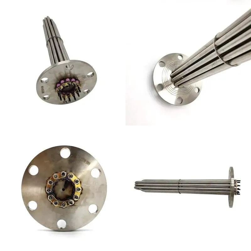 Industrial Flanged Stainless Steel Electric Water Heater Tubular Rod