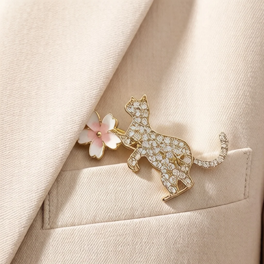 2026 Anti-Exposure Brooch, Versatile Decorative Pin, Bag Accessory, Badge Brooch, Metal Buckle, Decorative Buckle, Clothing Pin, Collar Pin, Themed Brooch, Collar Accessory, Brooch, High Aesthetic Value, French Style, Minimalist, Personalized, Unique Fashion Accessory, Scarf Pin, Anti-Exposure Gadget, High-End, Stylish Brooch