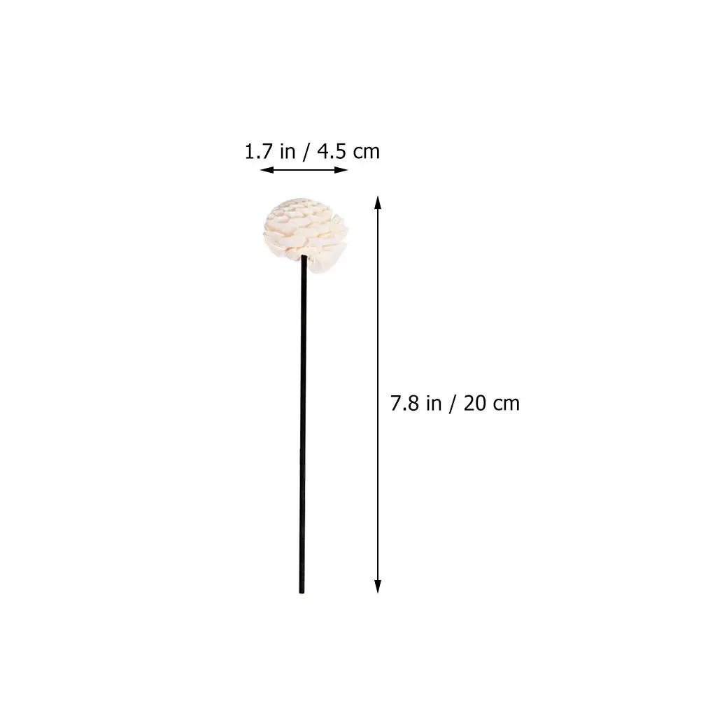 

8pcs Fireless Aroma Flowers For Essential Oil Diffusers Home Desktop Ornaments Wedding Aroma Sticks Room Fragrance Diffusers