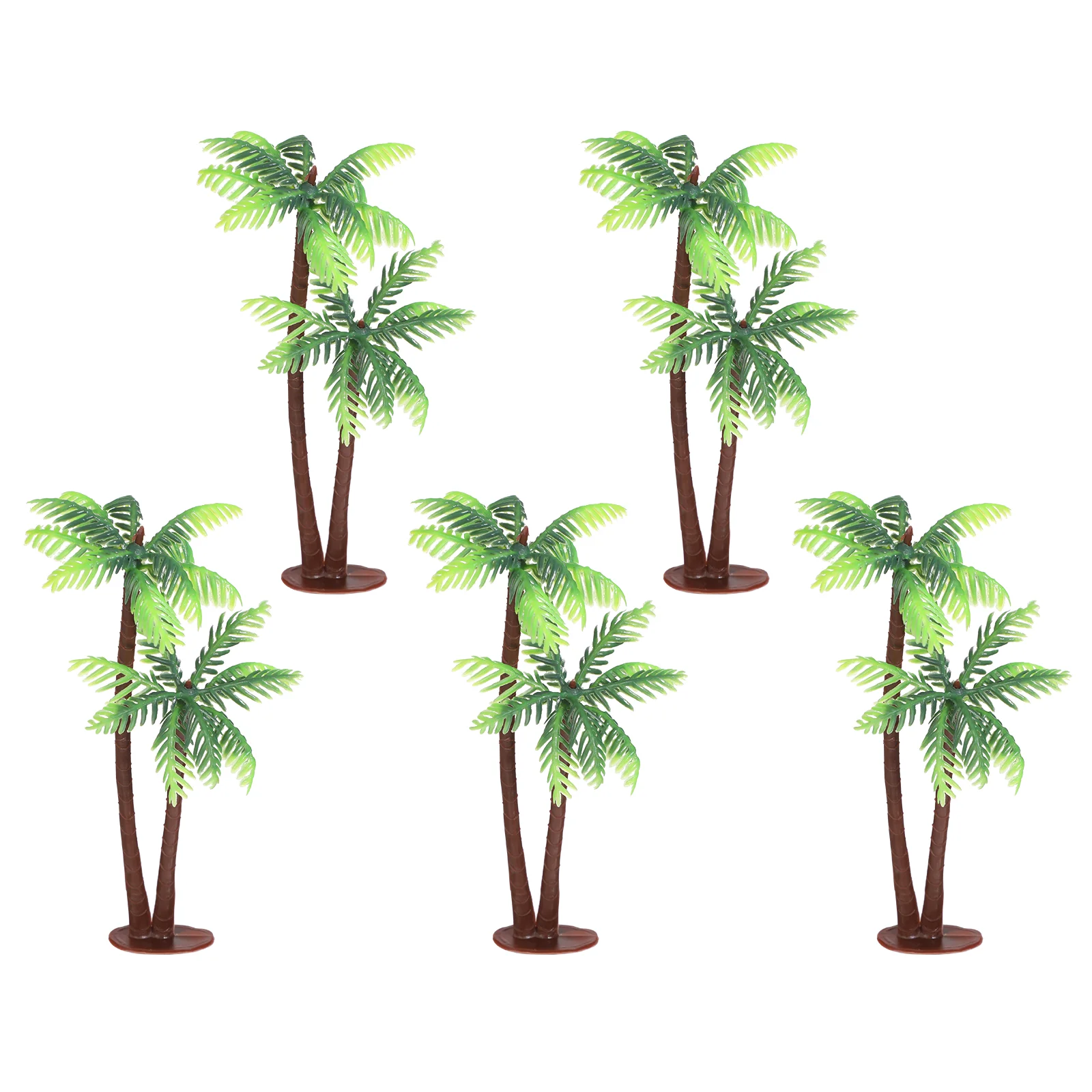 Micro Landscape Decoration Scenery Model Tree Fake Coconut Palm Miniature Party Decorating Small Artificial Charming Figurine