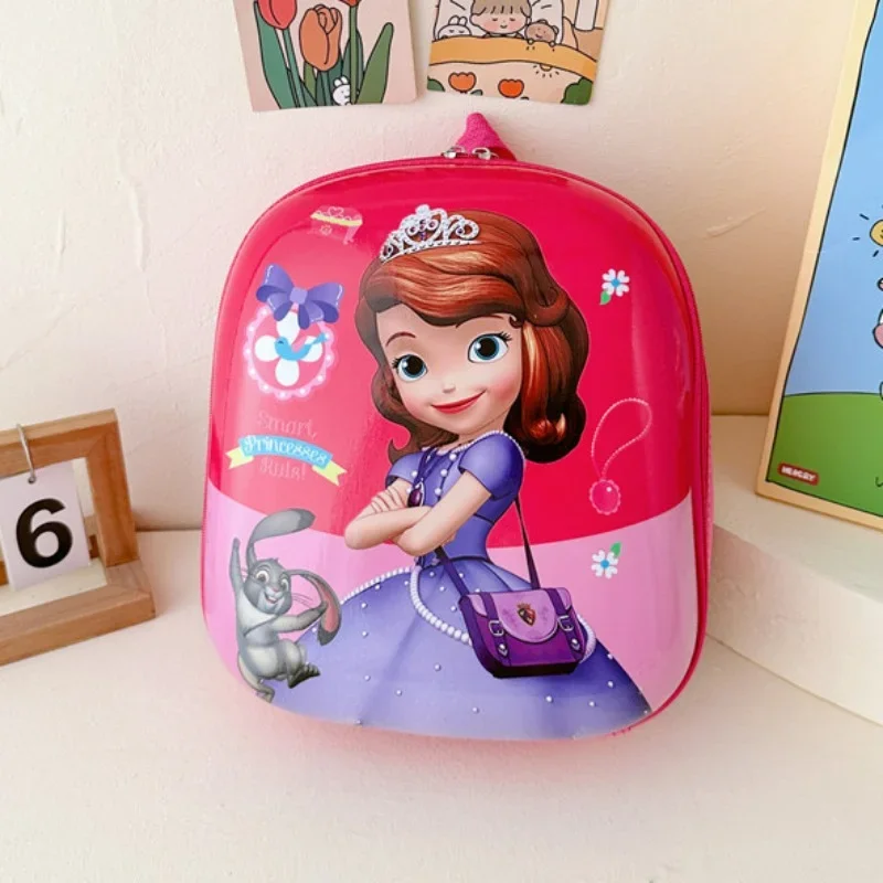 Disney Backpacks New School Bag fashion zipper Kids Children Cartoon Bags lightweight Children girl Kindergarten Backpack