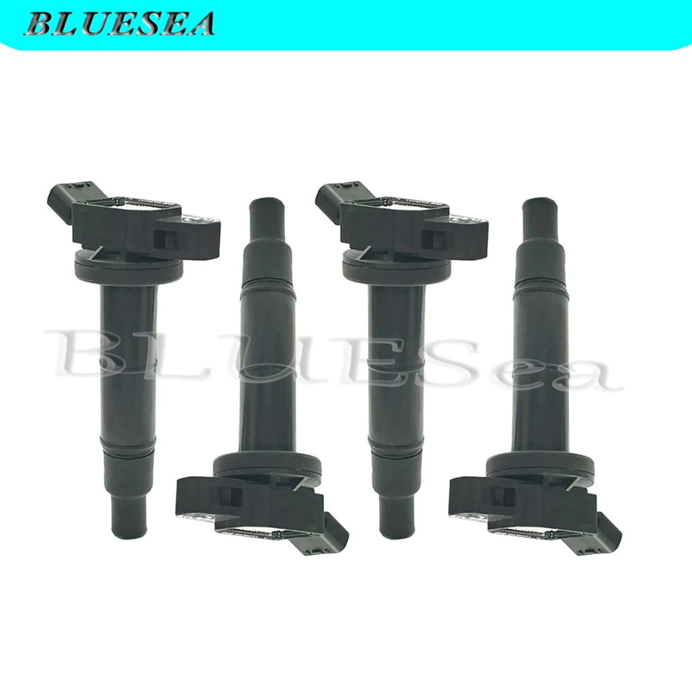 4PCS Ignition Coils For TOYOTA AVENSIS CAMRY PREVIA Rav4 Quarters Harrier 90919-02244