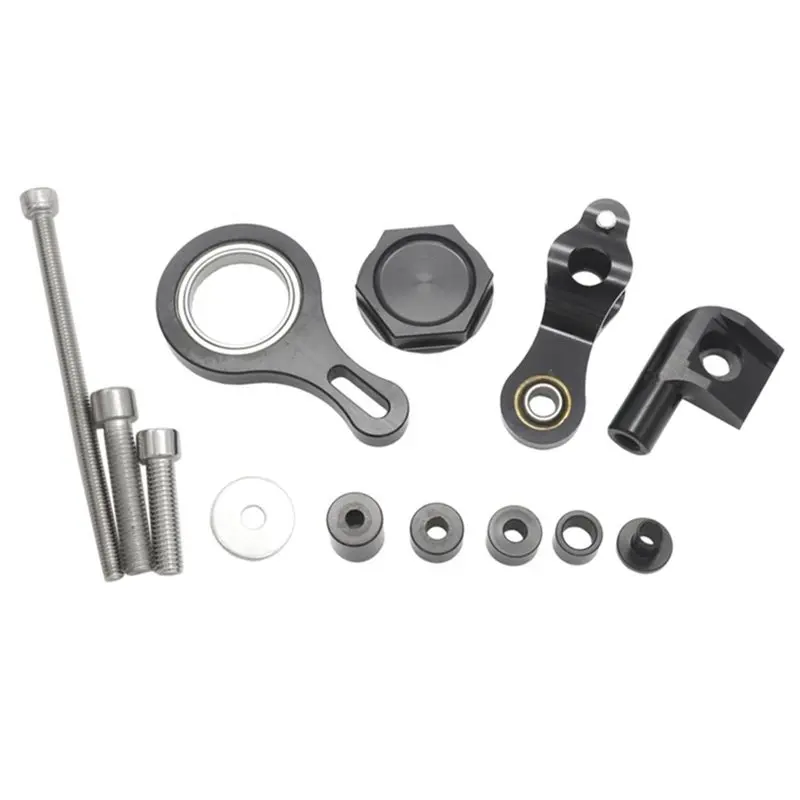 AB61-Stabilizer Mounting Kit For Motorcycle Steering Dampers Bracket For YZF R6 2006-2020 R1 2002-2017