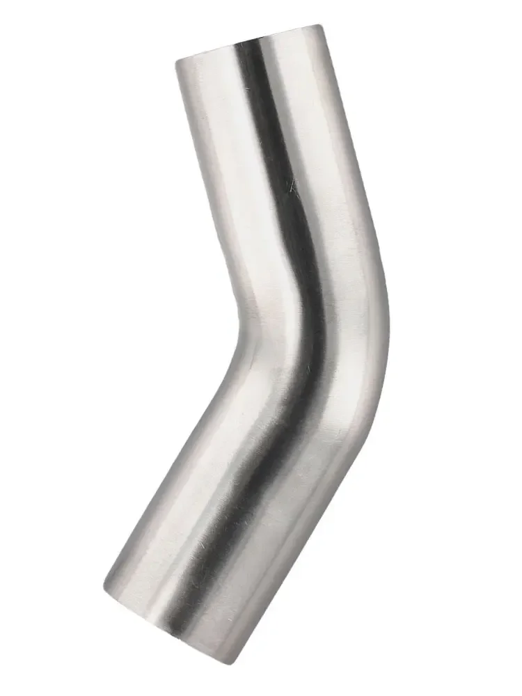 Imagem -05 - Versátil Cotovelo 45 ° Degree Bend Exhaust Pipe Polido Ferramenta Acessórios 1951 mm Prata Aço Inoxidável