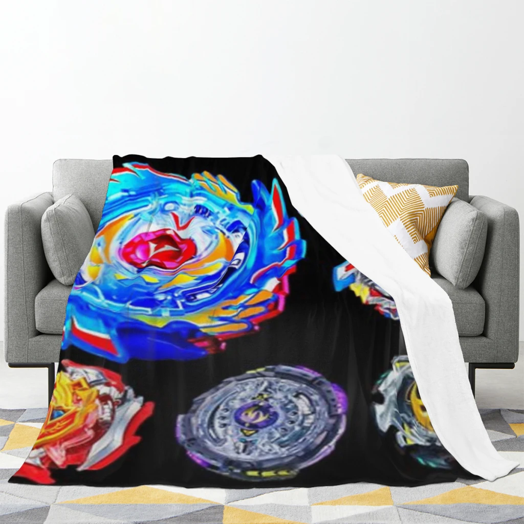 Beyblade  Comfortable Flanne Blanket Comforter Flannel Soft throw Blankets Warm Home and Decoration