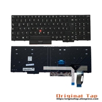 DE German Keyboard for Lenovo Thinkpad E595 E580 E585 E590 T590 P53S L580 L590 P52 P72 P53 P73 01YP652 01YP572 01YP732