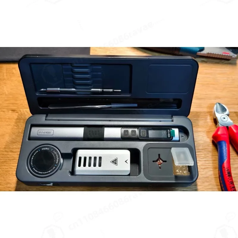 Smart soldering iron HS-02A/B Mobile workbench storage box Soldering iron set