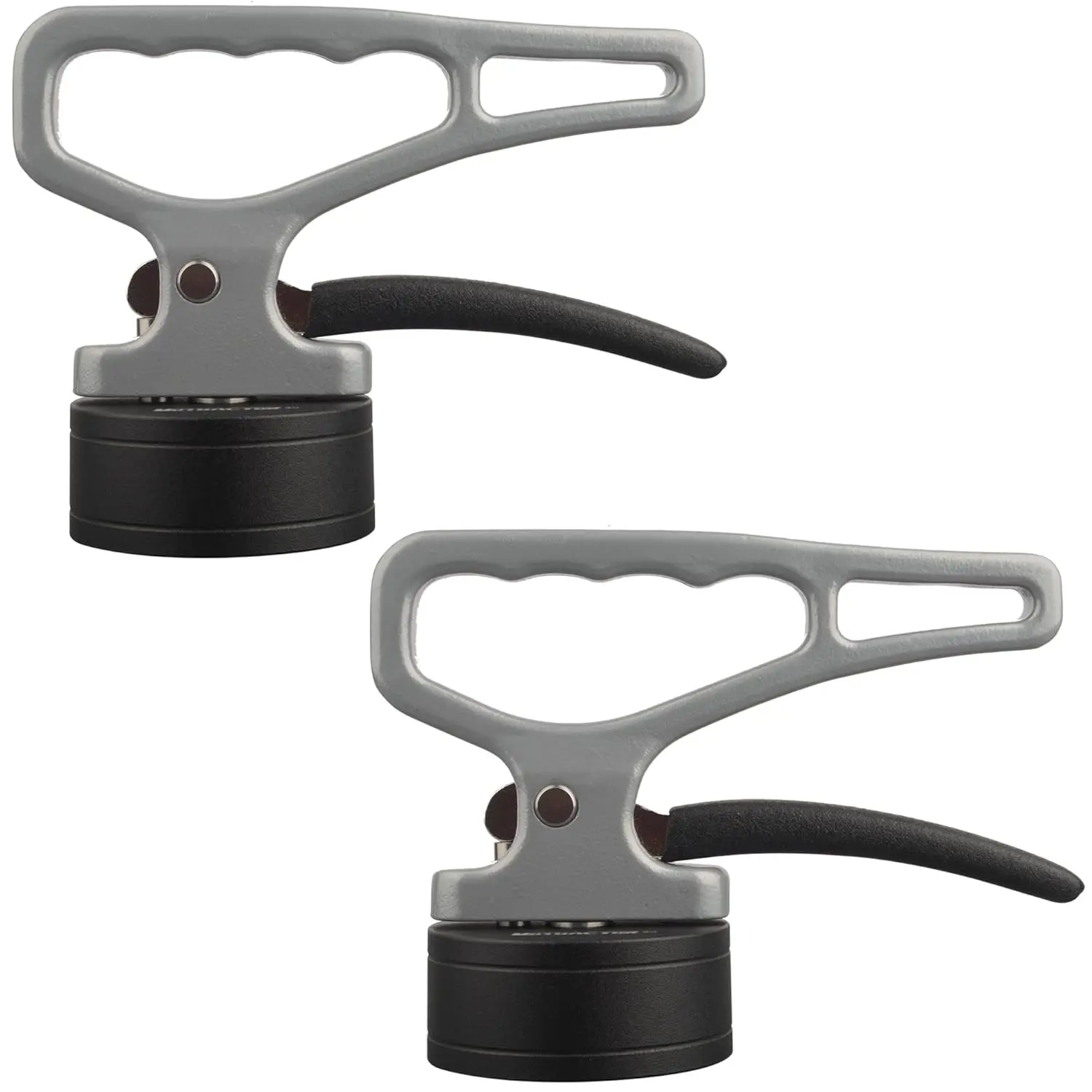 2PK Strong Magnetic Pickup Tool Lift Magnet Quick Release Portable Material Collector Ergonomic Handle for Iron Plate Laser Cut