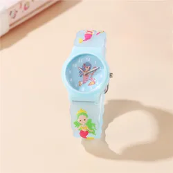 4 Colors Mermaid Children's Watch New Style Fashion Student Quartz Wristwatch GIrls