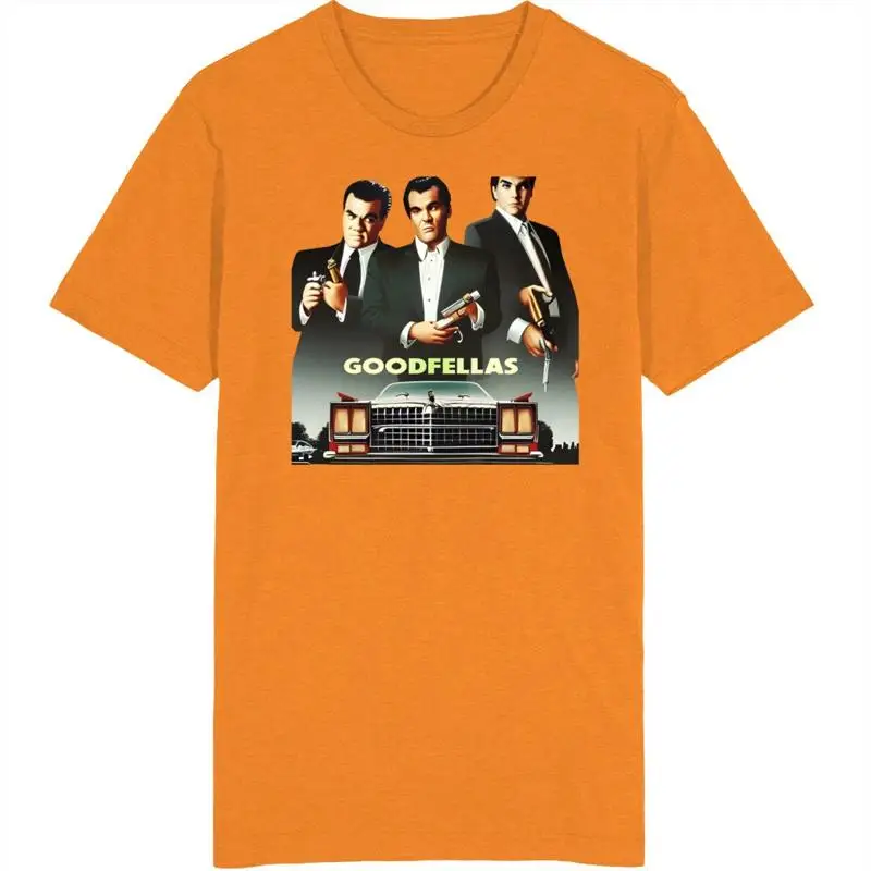 Goodfellas Three Men Posing Against Black Car T-Shirt