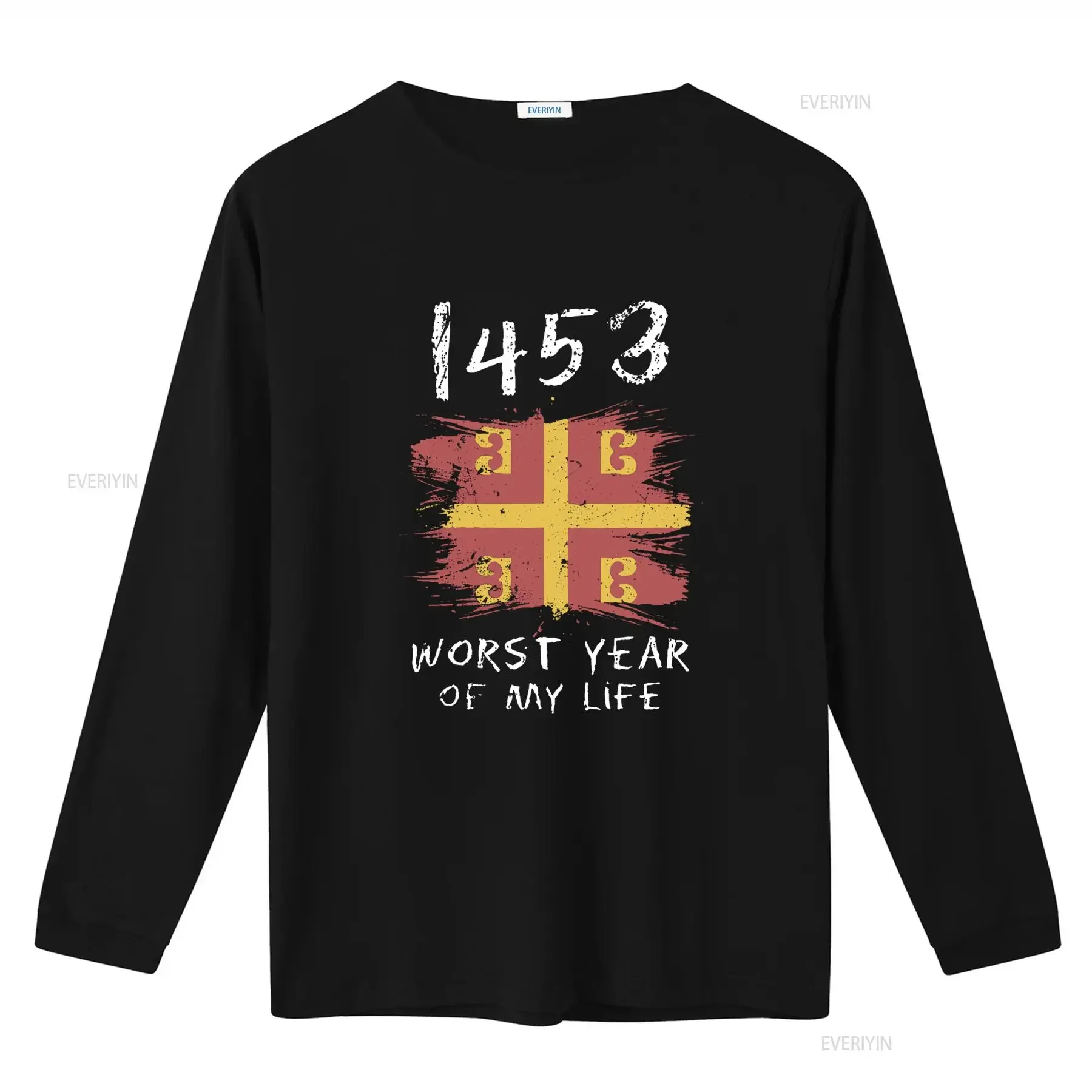 1453 Worst Year of My Life T Shirt Vintage Style with Bold Design for Unique Fashion Statement vintage Washed Comfortable