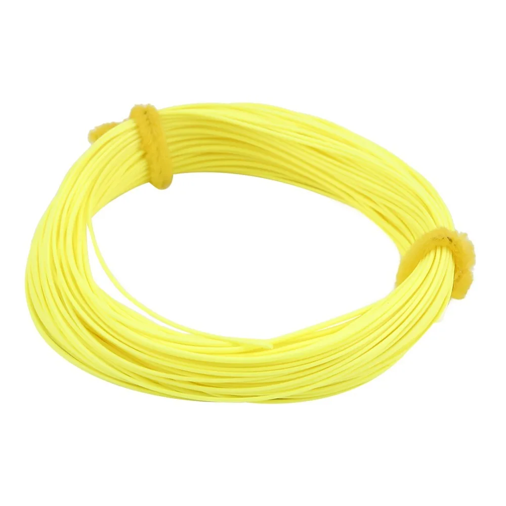 Durable 100FT Fly Fishing Line 4F,5F,6F,7F,8F with Welded Loop Floating Fly Fishing Line Nylon Fly Line River Fishing