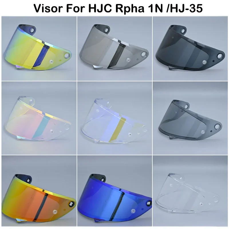 Rpha 1N Visor For HJC RPHA 1N Rpha1N HJ-35 HJ 35 Motorcycle Helmets lens Motorcycle Anti UV Moto Visera Sunshield Anti fog film