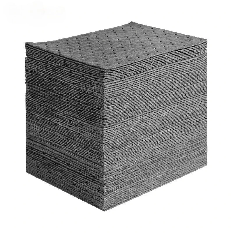 Oil Absorbent Pads, Spill Absorbent Mats Oil Spill Pads & Liquid Pads For Oil-Based & Water-Based Fluids Home Garage Use40x50cm