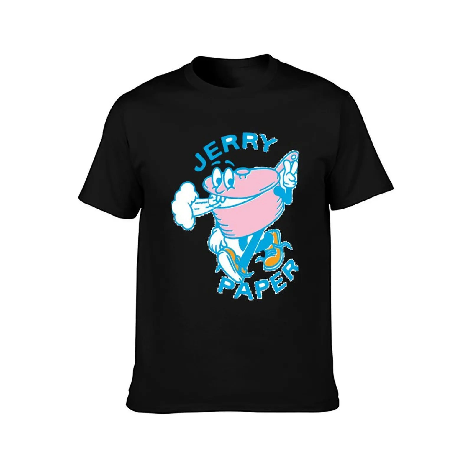 Jerry Paper Sticker T-Shirt Lightweight Sport Basic T-Shirt