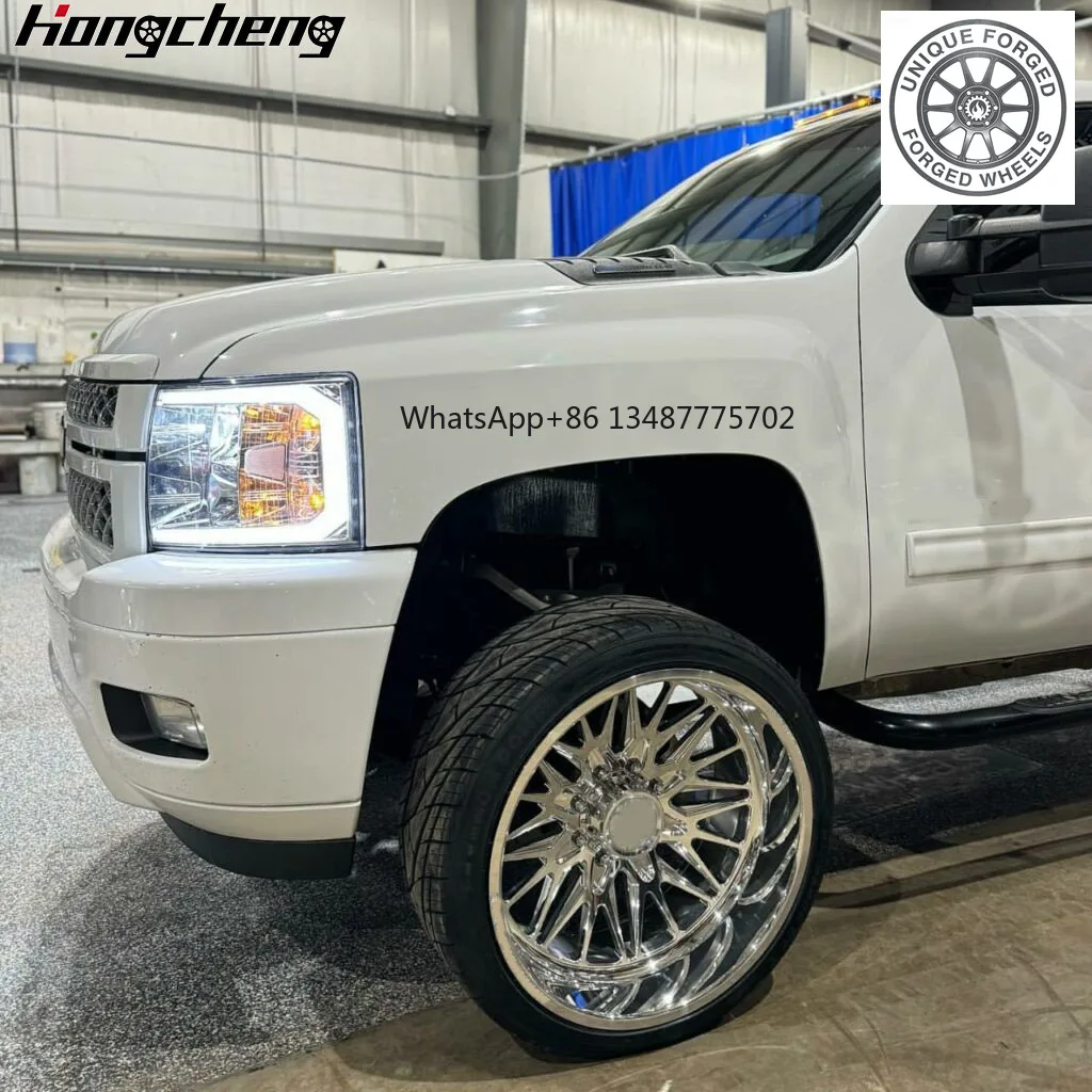 New style 22x12 24x14 26x16 28x12 28x14 28x16 30x12 Forged Truck Wheels For GMC For Denali For Sierra 1500 For Chevrolet For 150